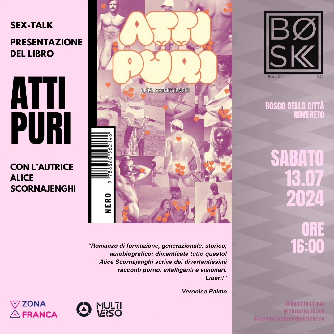 Presentazione del libro “Atti Puri” Nero Edition